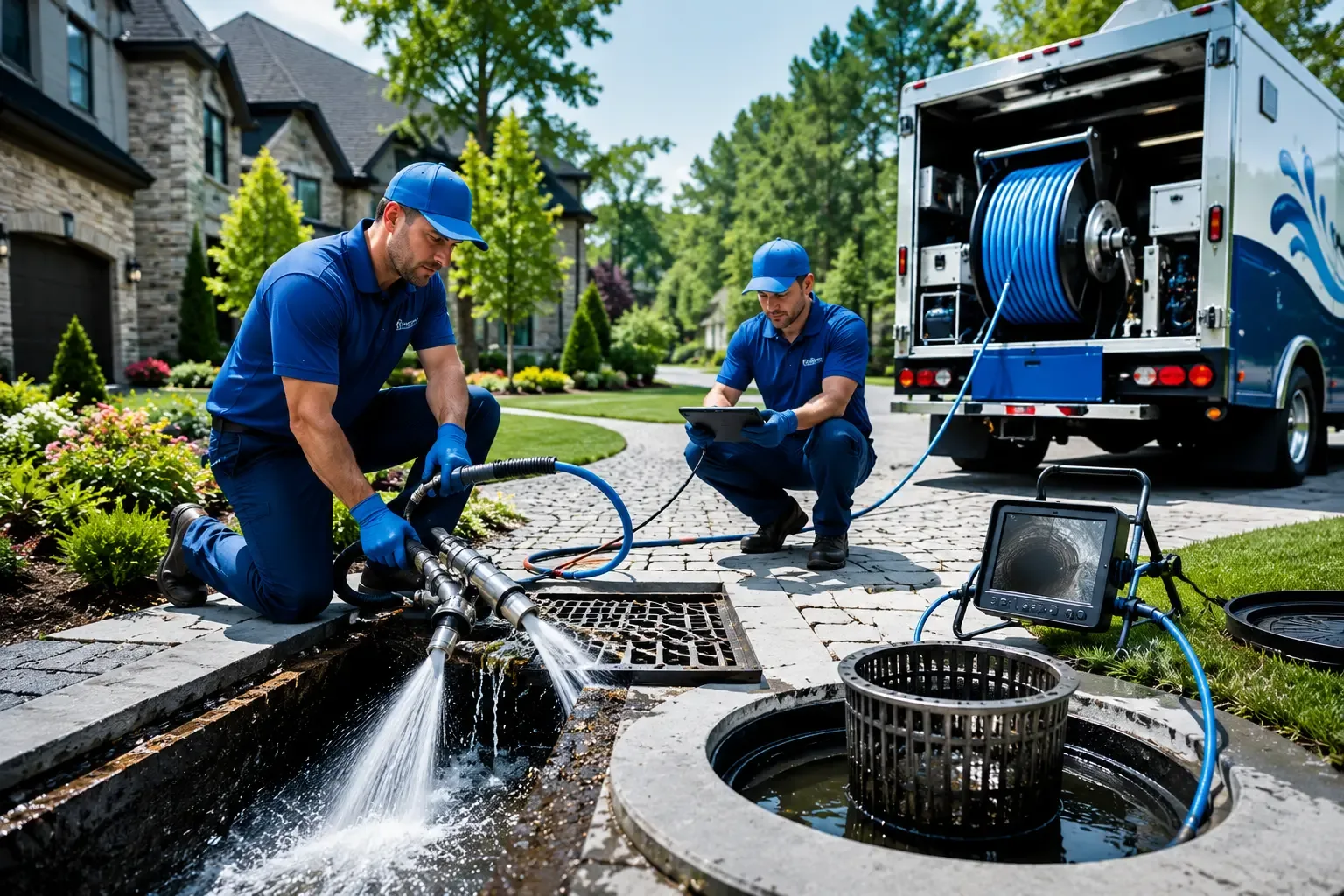 Local outdoor drain cleaning professionals in Marathon, WI
